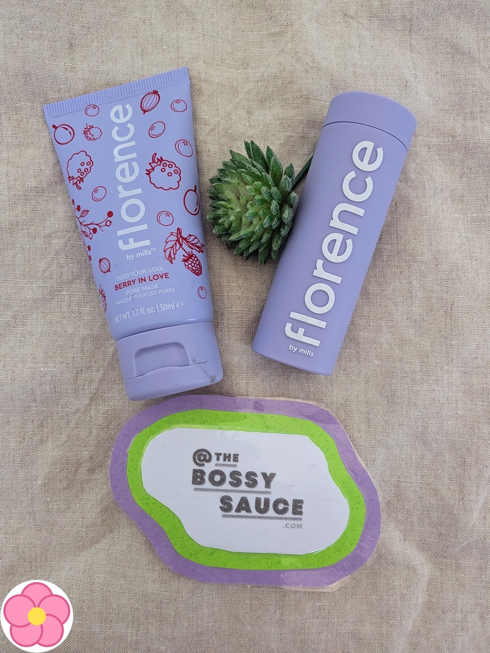 Florence by Mills Berry in Love + Hit Reset Mask Duo NWT